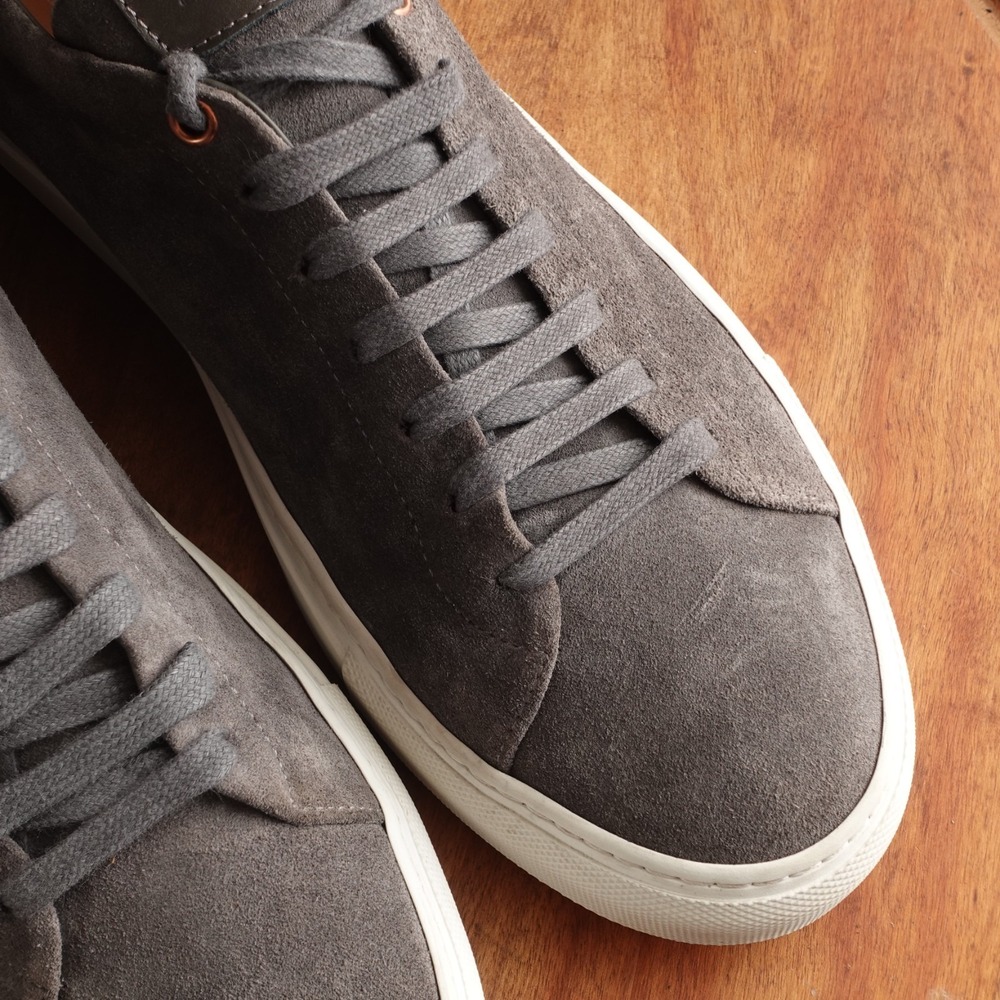 Good Man Brand Sneakers Mens Size 9 Gray Edge Modern Casual Contemporary Shoes - Picture 5 of 15